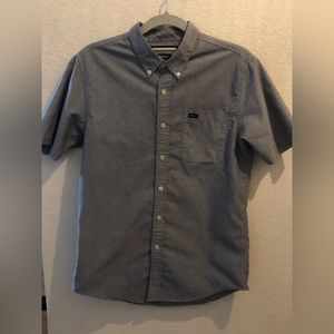RVCA Oxford Button-down Grey Size S